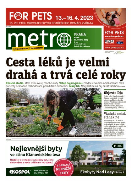 E-magazín METRO - 14.4.2023 - MAFRA, a.s.