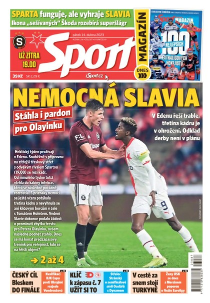 E-magazín Sport - 14.4.2023 - CZECH NEWS CENTER a. s.