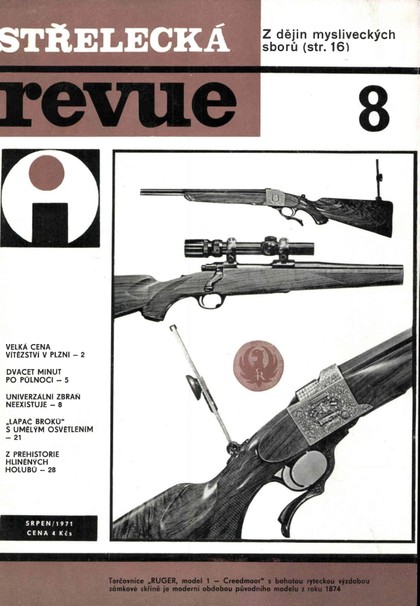 E-magazín Střelecká revue Archiv 8/1971 - Extra Publishing, s. r. o.