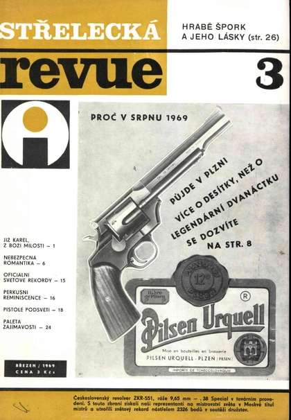 E-magazín Střelecká revue Archiv 3/1969 - Pražská vydavatelská společnost