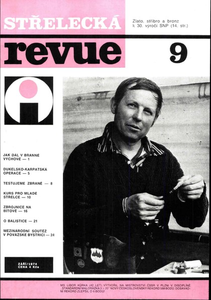 E-magazín Střelecká revue Archiv 9/1974 - Extra Publishing, s. r. o.