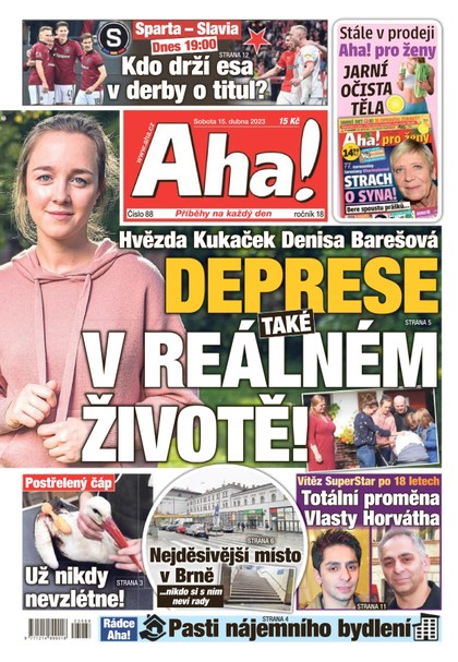 E-magazín AHA! - 15.4.2023 - CZECH NEWS CENTER a. s.