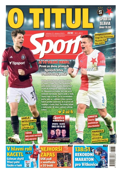 E-magazín Sport - 15.4.2023 - CZECH NEWS CENTER a. s.
