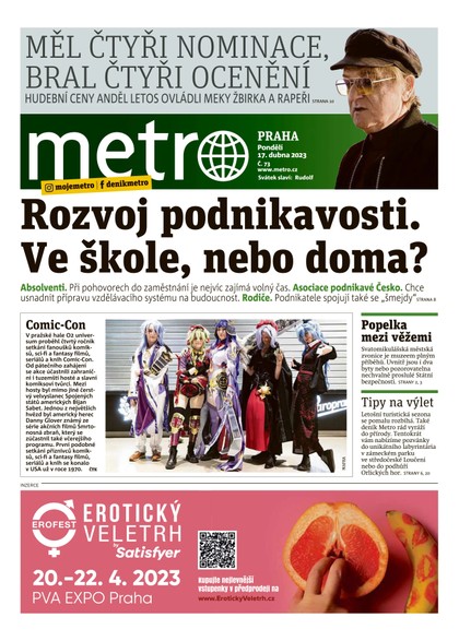 E-magazín METRO - 17.4.2023 - MAFRA, a.s.