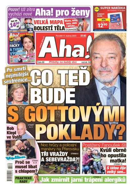 E-magazín AHA! - 17.4.2023 - CZECH NEWS CENTER a. s.