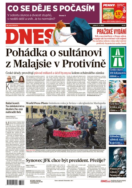 E-magazín MF DNES - 21.4.2023 - MAFRA, a.s.