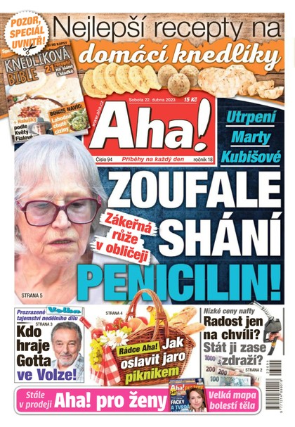 E-magazín AHA! - 22.4.2023 - CZECH NEWS CENTER a. s.