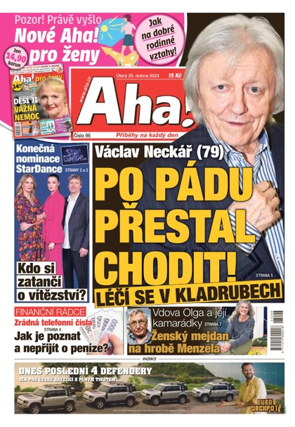E-magazín AHA! - 25.4.2023 - CZECH NEWS CENTER a. s.