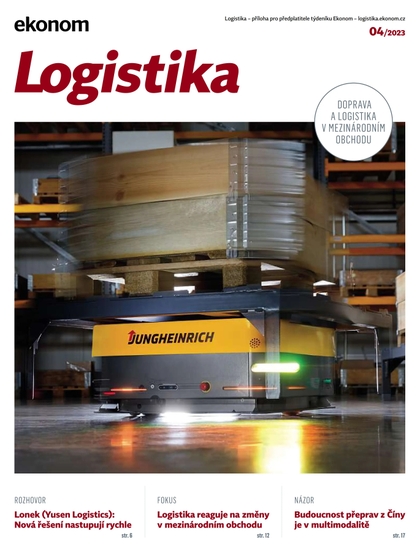 E-magazín Ekonom 18 - 27.4.2023 Logistika - Economia, a.s.