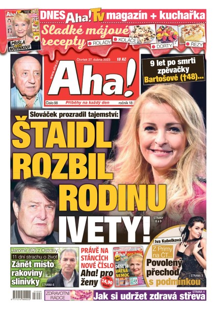 E-magazín AHA! - 27.4.2023 - CZECH NEWS CENTER a. s.
