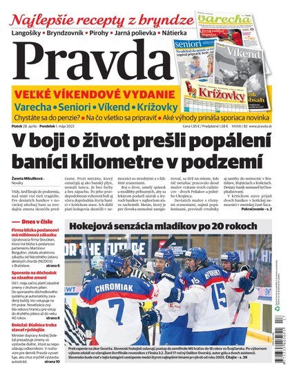 E-magazín Denník Pravda 28. 4. 2023 - OUR MEDIA SR a. s.
