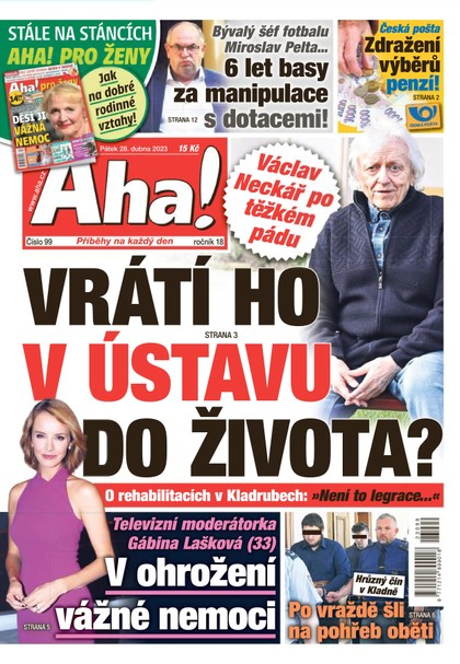 E-magazín AHA! - 28.4.2023 - CZECH NEWS CENTER a. s.