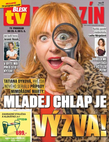 E-magazín Blesk Tv magazín - 28.4.2023 - CZECH NEWS CENTER a. s.