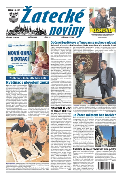 E-magazín Žatecké noviny 18/23 - Ohře Media