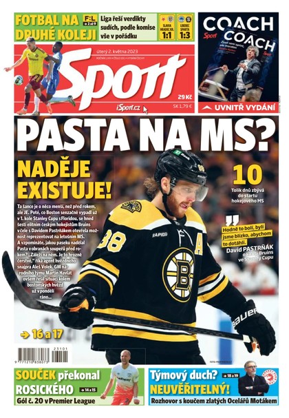 E-magazín Sport - 2.5.2023 - CZECH NEWS CENTER a. s.