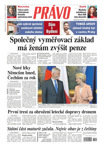 E-magazín Deník Právo - 3.5.2023 - Borgis, a.s.