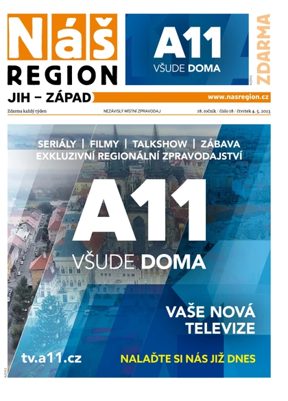 E-magazín Náš Region - Západ 18/2023 - A 11 s.r.o.