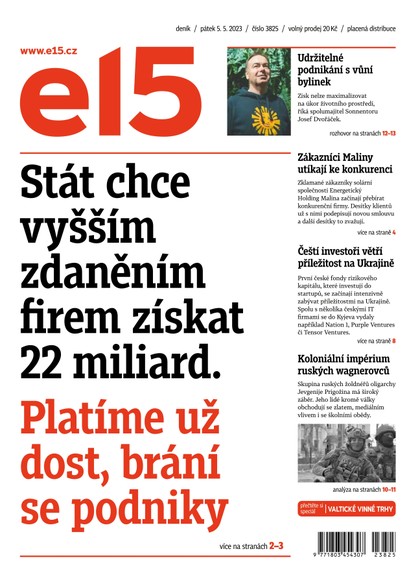 E-magazín E15 - 5.5.2023 - CZECH NEWS CENTER a. s.