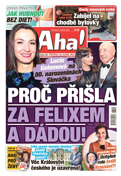 E-magazín AHA! - 6.5.2023 - CZECH NEWS CENTER a. s.
