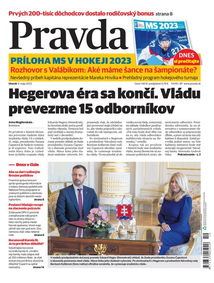 E-magazín Denník Pravda 9. 5. 2023 - OUR MEDIA SR a. s.