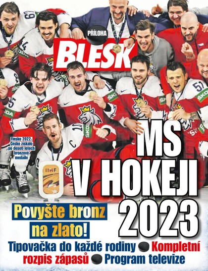 E-magazín Sportovní příloha 1/2023 - MS v hokeji - CZECH NEWS CENTER a. s.