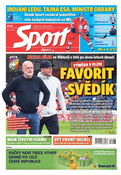 E-magazín Sport - 10.5.2023 - CZECH NEWS CENTER a. s.