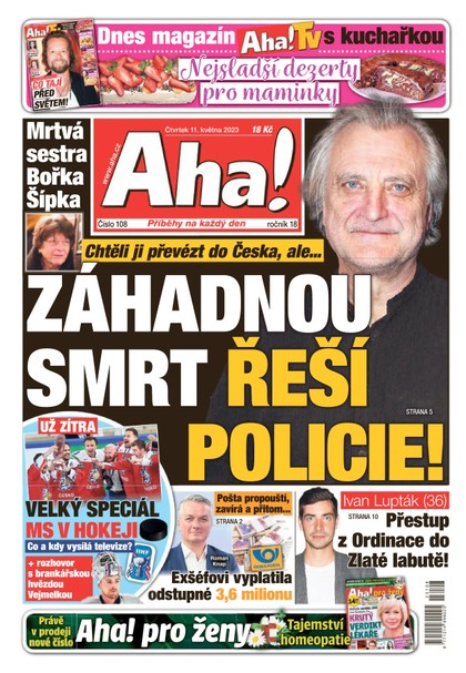 E-magazín AHA! - 11.5.2023 - CZECH NEWS CENTER a. s.