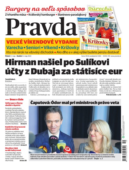 E-magazín Denník Pravda 12. 5. 2023 - OUR MEDIA SR a. s.