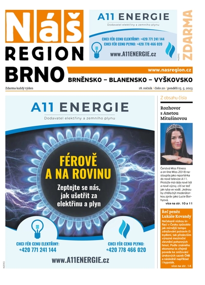 E-magazín Náš Region - Brno 20/2023 - A 11 s.r.o.