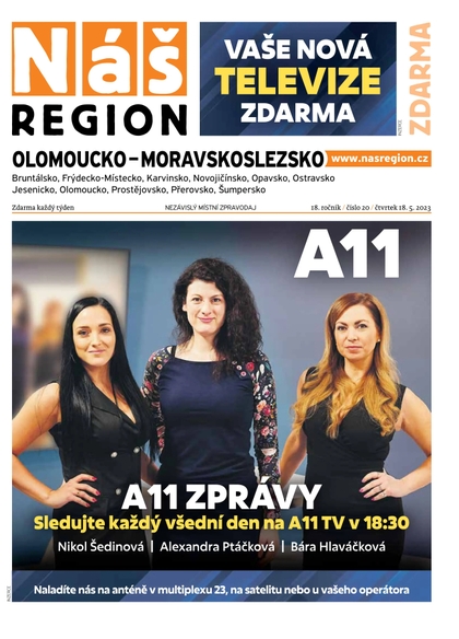 E-magazín Náš Region - Olomoucko/Moravskoslezsko 20/2023 - A 11 s.r.o.