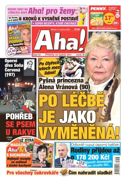 E-magazín AHA! - 17.5.2023 - CZECH NEWS CENTER a. s.