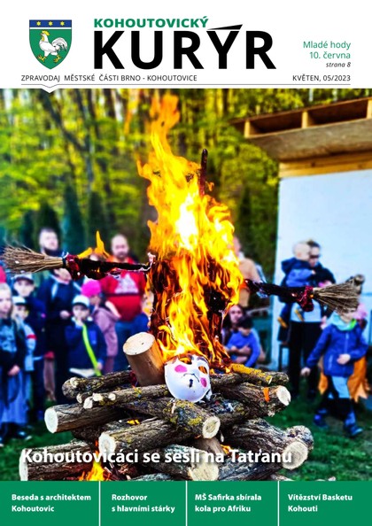 E-magazín Kohoutovický Kurýr 05/2023 - Městská část Brno Kohoutovice