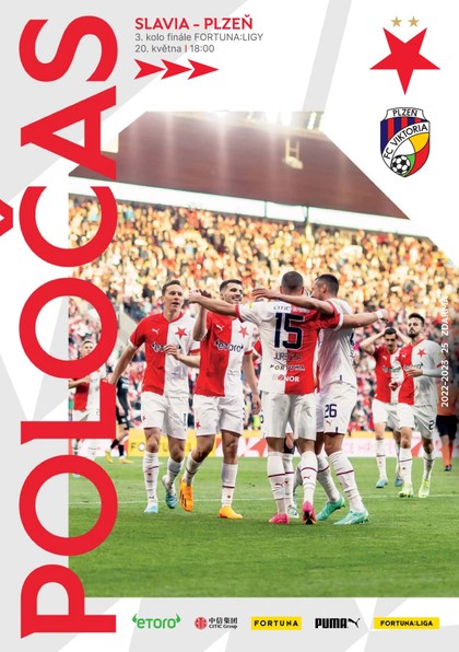 E-magazín Poločas 2022/23 č.25 Slavia - Plzeň - SK Slavia Praha