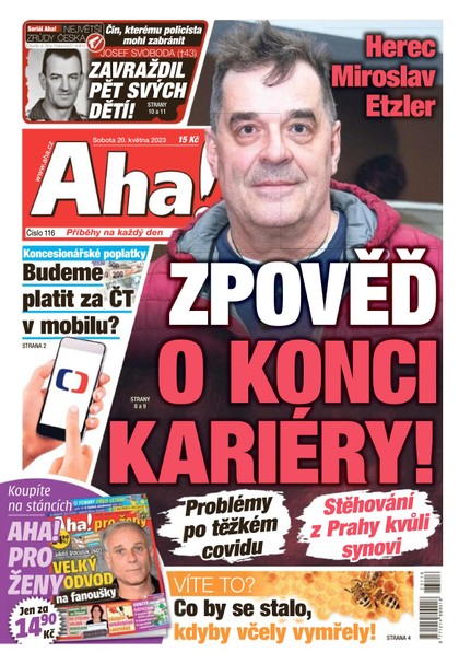 E-magazín AHA! - 20.5.2023 - CZECH NEWS CENTER a. s.