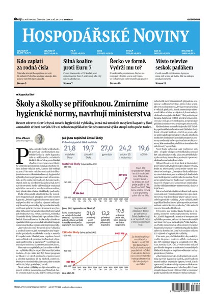 E-magazín HN 098 - 23.5.2023 - Economia, a.s.