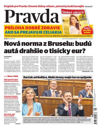 E-magazín Denník Pravda 24. 5. 2023 - OUR MEDIA SR a. s.
