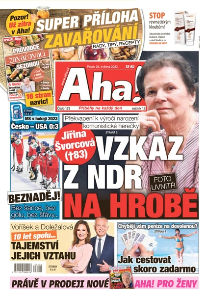E-magazín AHA! - 26.5.2023 - CZECH NEWS CENTER a. s.