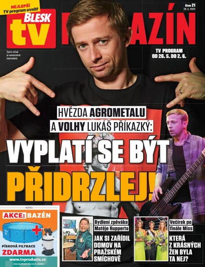 E-magazín Blesk Tv magazín - 26.5.2023 - CZECH NEWS CENTER a. s.