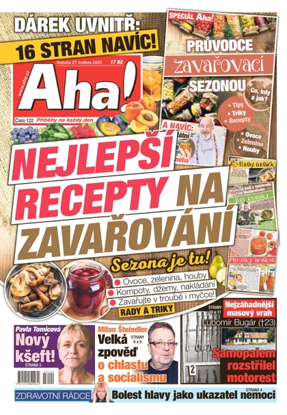E-magazín AHA! - 27.5.2023 - CZECH NEWS CENTER a. s.