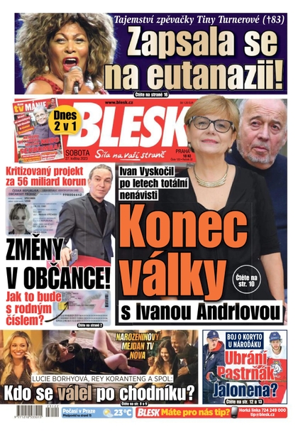 E-magazín Blesk - 27.5.2023 - CZECH NEWS CENTER a. s.