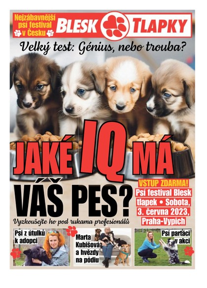 E-magazín Příloha BLESK 2/2023 - TLAPKY - CZECH NEWS CENTER a. s.