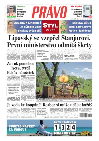 E-magazín Deník Právo - 30.5.2023 - Borgis, a.s.