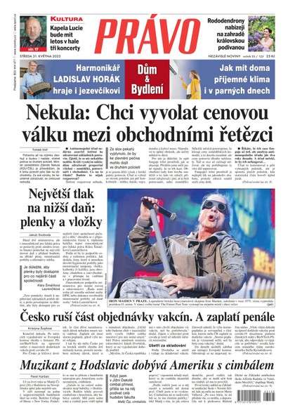 E-magazín Deník Právo - 31.5.2023 - Borgis, a.s.