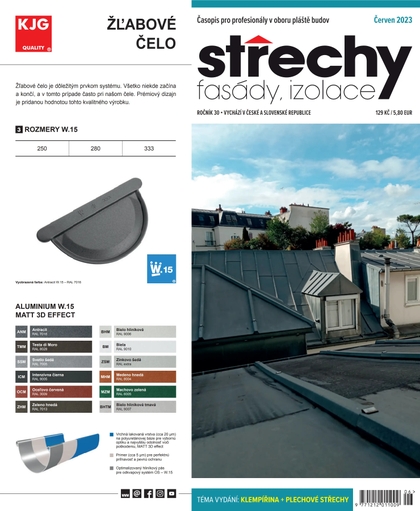 E-magazín Střechy, Fasády, Izolace 6/2023 - EEZY Publishing