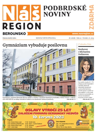 E-magazín Náš Region - Berounsko 22/2023 - A 11 s.r.o.
