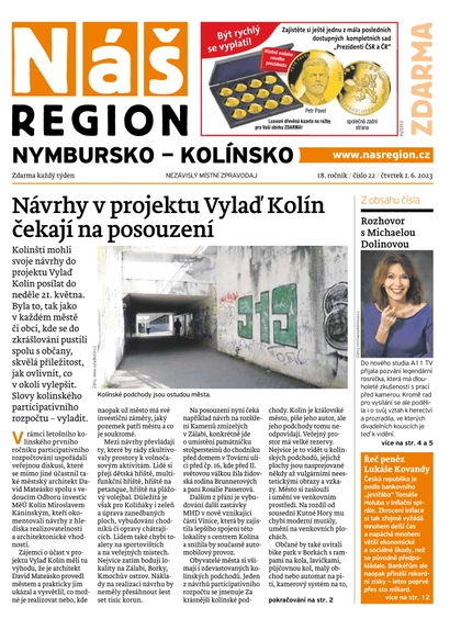 E-magazín Náš Region - Nymbursko/Kolínsko 22/2023 - A 11 s.r.o.