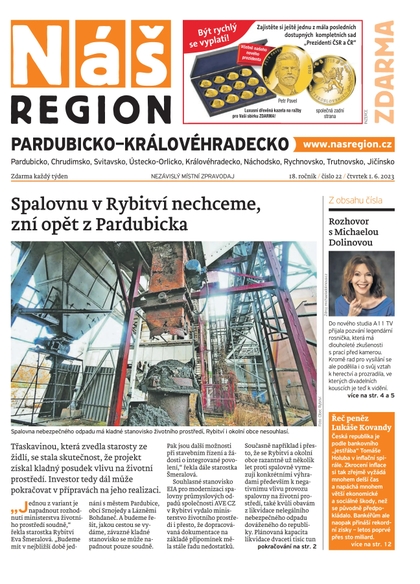 E-magazín Náš Region - Pardubicko/Královéhradecko 22/2023 - A 11 s.r.o.