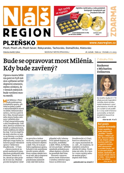 E-magazín Náš Region - Plzeňsko 22/2023 - A 11 s.r.o.
