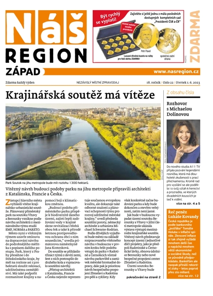 E-magazín Náš Region - Západ 22/2023 - A 11 s.r.o.