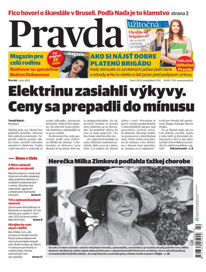 E-magazín Denník Pravda 1. 6. 2023 - OUR MEDIA SR a. s.